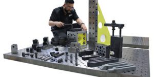 Bluco's extra-large modular fixturing system