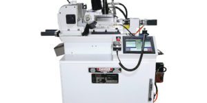 Glebar’s PG-9DHD centerless form grinder