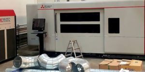 Lasernut, laser cutting system, Mitsubishi GX-F Advanced