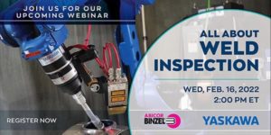 Yaskawa, weld inspection technology, Abicor Binzel