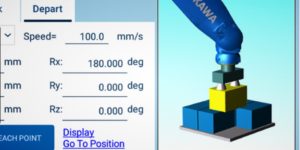 Yaskawa, Smart Pendant, Smart Pattern version 1.01