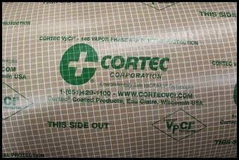 Cortec, CorShield, VpCI®-146, Reinforced Paper, VpCI®-146, VCI paper, Cortec, corrosion inhibitors, rust preventative paper, VCI packaging, metals packaging, moisture barrier paper, tear resistant, reinforced paper, corrosion protection