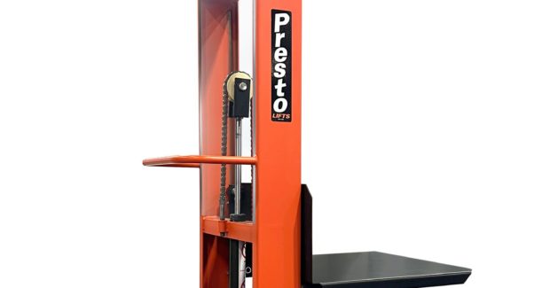 Presto Lifts, manual push stackers, M-Series manual lift, B-Series manual lift