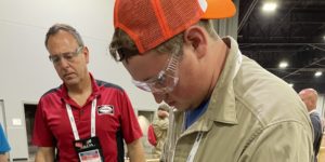 Harris Products Group, Skills USA competition, brazing skills, skilled trades industry