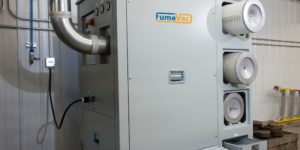 Hastings Air Energy Control, FumeVac FV-500-20, high-vacuum source capture systems, IMTS