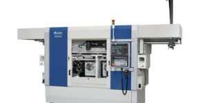 Muratec, MWR120G, industry-first twin spindle, front-facing turning center with Y-axis, iFLiPP, IMTS