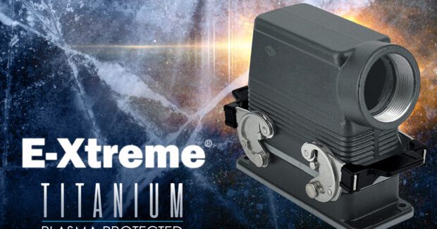 Mencom, E-Xtreme Series, rectangular connectors, titanium plasma coatings, anti-corrosion, mechanical/electrical components