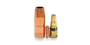 AccuLock S, Miller Electric Mfg. LLC, Bernard, Tregaskiss, BTB MIG guns, liner diffusers, Centerfire consumables, TOUGH LOCK consumables, power pin cap