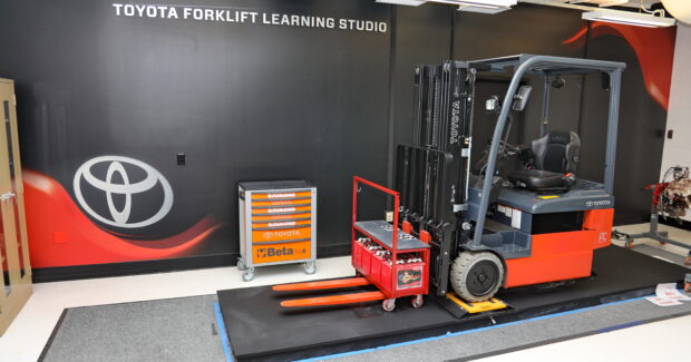 Brett Wood, Cornell University’s College of Engineering, Toyota Forklift Learning Studio, Brian Kirby, Cornell University’s Sibley School of Mechanical and Aerospace Engineering, Toyota Material Handing North America, Emma Sudmann