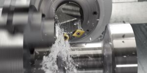 milling spindle axis during turning