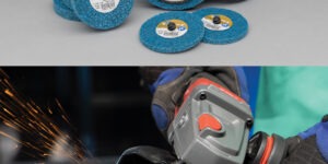 Norton Vortex Rapid Blend Coarse Grit Wheels and Discs, Saint-Gobain Abrasives, Vortex aluminum oxide aggregate grain, Michael Radaelli, ergonomic abrasive solution