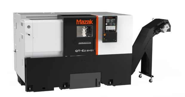 Mazak, Mazak’s QT-Ez 8MSY Turning Machine, PRI 2023, VC-Ez 20X Vertical Machining Center, SYNCREX 38/9X Swiss-style Turning Machine, Performance Racing Industry, MAZATROL SmoothEz5 CNC