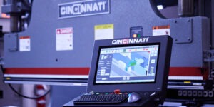 Cincinnati,Matt Garbarino, verteran friendly employer,CLX series, laser cutting machinery,EZ BEND cobot, press brakes,CI Cobotic 100T Welding Cell