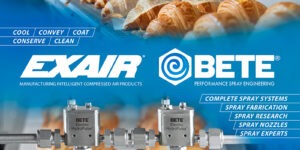 EXAIR, BETE, EXAIR/BETE merger, Kirk Edwards, Tom Fitch, compressed air products, performance spray engineering